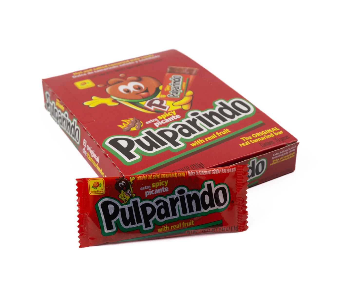 De La Rosa Pulparindo Extra Picante (20ct)