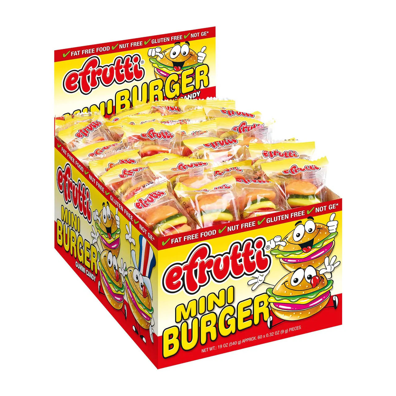 Efrutti Gummy Mini Burgers