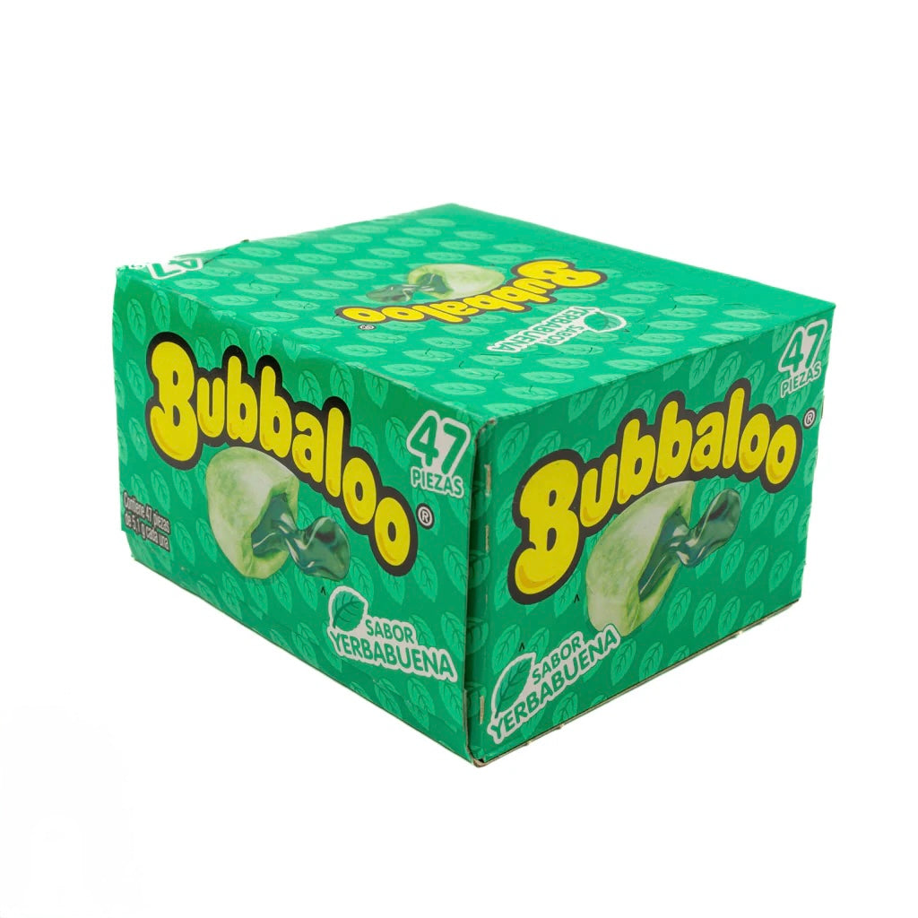 Bubbaloo Chicle Yerba Buena (47ct)