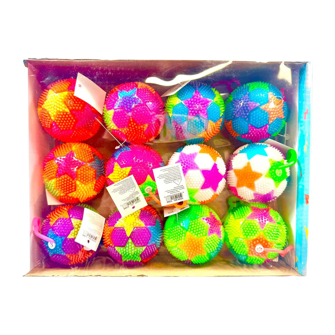 Flashing star balls