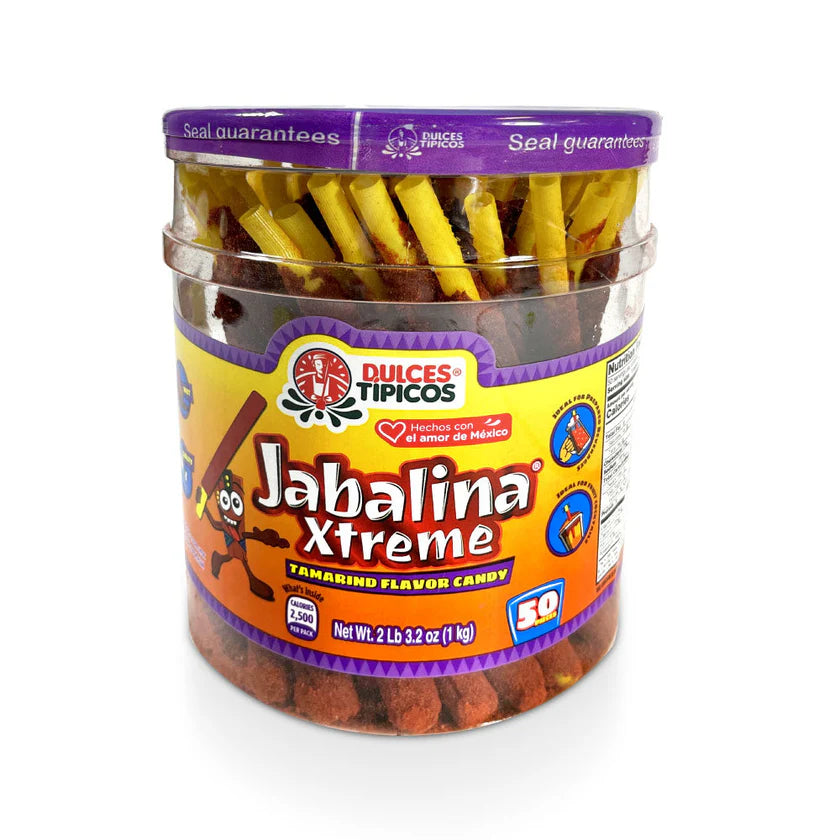 Tipicos Jabalina Xtreme Tamarind Flavor Candy 55ct Tub