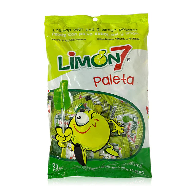 Dulces Anáhuac Limon7 Paleta (30ct)